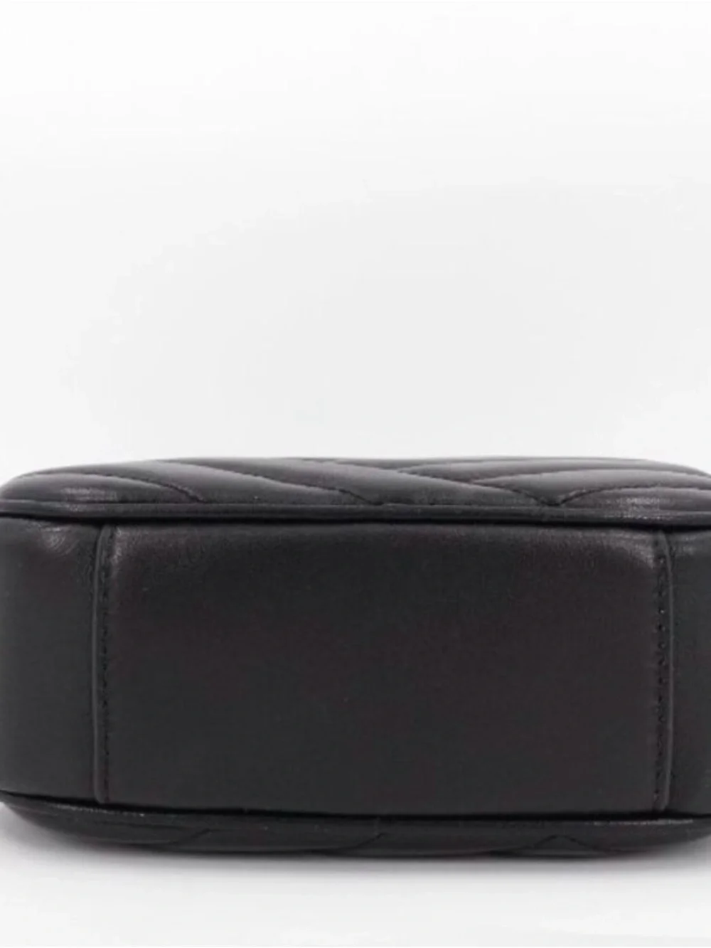 Tory Burch Black KIRA CHEVRON SM Camera Bag